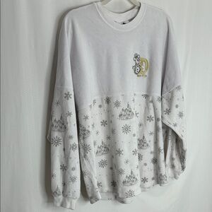 Disney Spirit Jersey White Sweatshirt